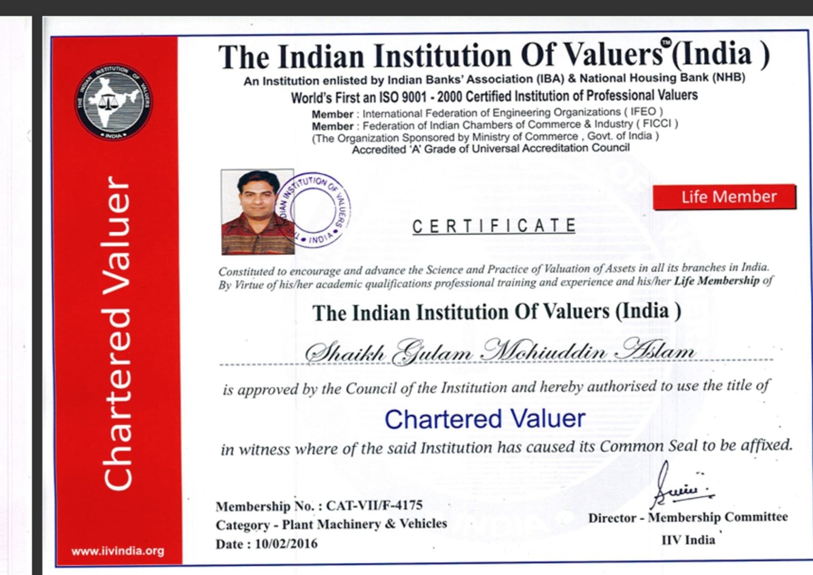 Certificate 2